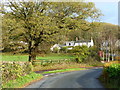 Approaching the main road junction at Itton