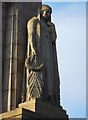 Female figure on Accrington Cenotaph