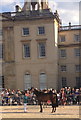 ST8082 : Badminton Horse Trials 2013: first horse inspection by Jonathan Hutchins