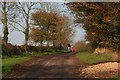 Remembrance Sunday walk in Stockmoor Lane, Middle Rasen