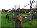 Playground at the edge of Heol Ewenny, Pencoed