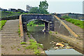 Towpath bridge at start of Engine Arm, 1987