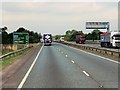 Westbound A50, Etwall Common