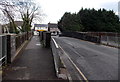 Across Penprysg Road railway bridge, Pencoed