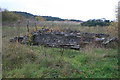 Snailbeach Mine - the remains of Halvans Engine House