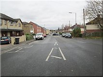 SE2419 : Brewery Lane - Lees Hall Road by Betty Longbottom