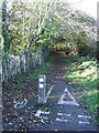SX0047 : Cycle path beside the B3273  by JThomas