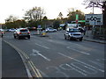 South Street approaching double roundabout, St Austell