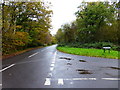 Looking east on Lucas Green Road from Ford Road