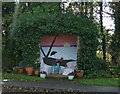 SX1151 : Luxurious bus shelter on Polvillion Road, Fowey by JThomas