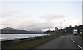 A814 running alongside Gairloch