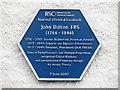 NY0928 : Plaque marking the birthplace of John Dalton, Eaglesfield by Graham Robson