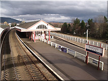 NH8912 : Aviemore Railway Station by A.Hannan-Briggs