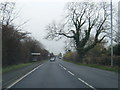 A59 nears Clayton-le-Dale village boundary