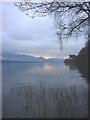 SD3094 : Grey November day, Coniston Water by Karl and Ali