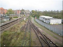 TL2412 : Welwyn Garden City: Railway sidings (2) by Nigel Cox
