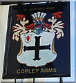 Sign for the Copley Arms, Hessenford