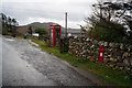 Post box and telephone kiosk at Altandhu