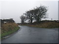 Back Lane junction with Wood House Lane