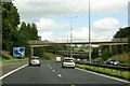 The Bronte Way crosses the M65 near Reedley