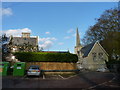 SO8609 : Painswick church spire by James Allan