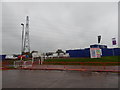 Pylon at Lyde Green housing estate