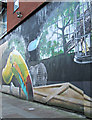 NS5964 : Graffiti style murals on Howard Street by Thomas Nugent