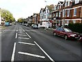 Looking east-southeast along Cheriton Road