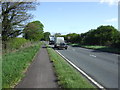 Path beside Bristol Road (A38)