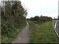 TM1578 : Footpath to the A143 Bungay Road by Geographer