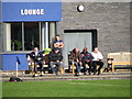 Spectators at Coleraine Rugby Club