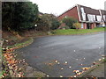 Turning area at the southern end of Acorn Grove, Pershore