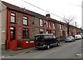 Lanwern Road houses north of Llanfair Road, Pontypridd