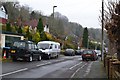 Looking along Stafford Road