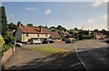 Houses by the A4 at Froxfield