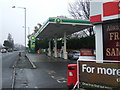 Service station on Preston Road (A6)