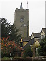 The Church Tower with its Spire of St Peter and St Paul at Bardwell