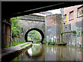 Canal bridges at Hightown in Congleton, Cheshire