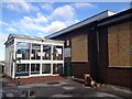 Bucknall Hospital: entrance to the Abbey View Rehabilitation Unit