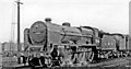 SJ7055 : LMS Fowler 'Patriot' 4-6-0 at Crewe North Locomotive Depot, 1948 by Ben Brooksbank