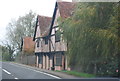 Half timbered houses, Thwaite