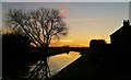 SK7283 : Cuckoo Way at dusk, Clarborough by Chris Morgan