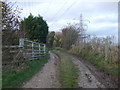 Track off Howick Cross Lane