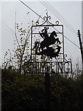 TM1582 : Shimpling Village sign by Geographer