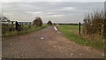 Track to Highfield Farm at the top of Wooden Beck Hill