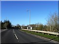 A713, B7034 road junction