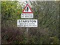 Sparston Village Name sign on Pulham Road