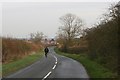 Cyclist on Gringley Road