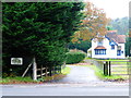 Pond Cottage next to the entrance to The Old Pump House