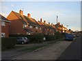 Houses along Ley Copse Avenue